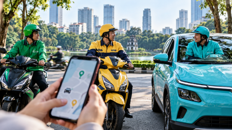 Be, Grab, Xanh SM: Một cuốc xe 100.000 đồng được chia như thế nào?