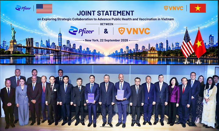 Tổng Bí thư, Chủ tịch nước Tô Lâm chứng kiến VNVC Pfizer mở rộng hợp tác vì sức khỏe người dân Việt Nam 