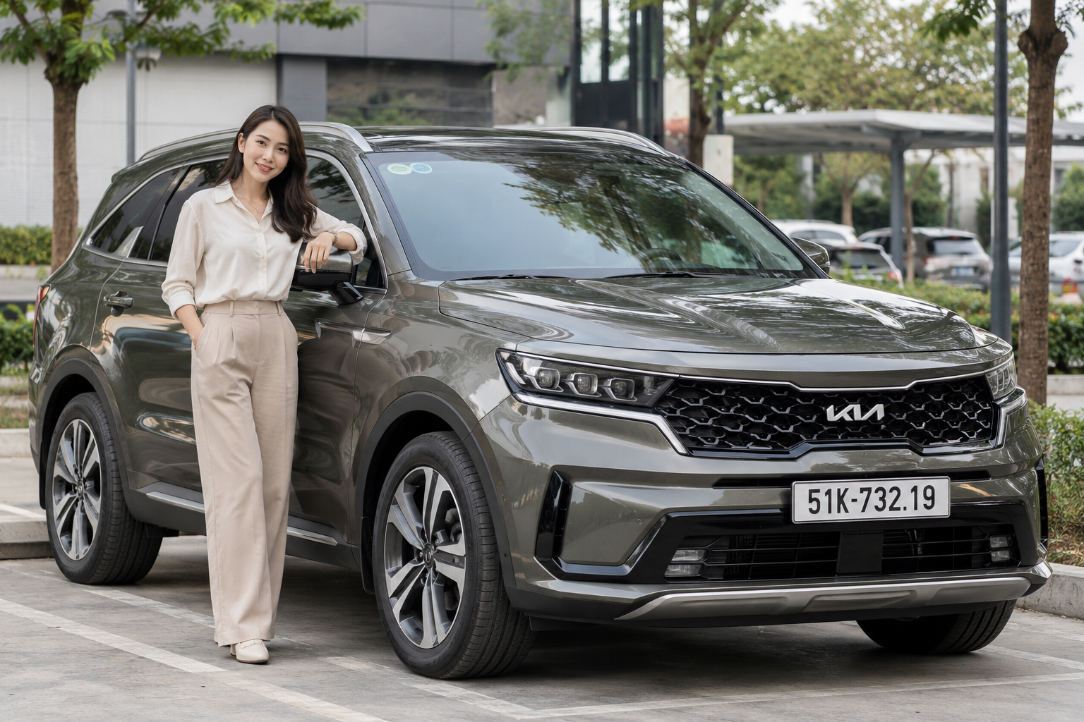 Sorento có gì để đấu CX-8, Fortuner