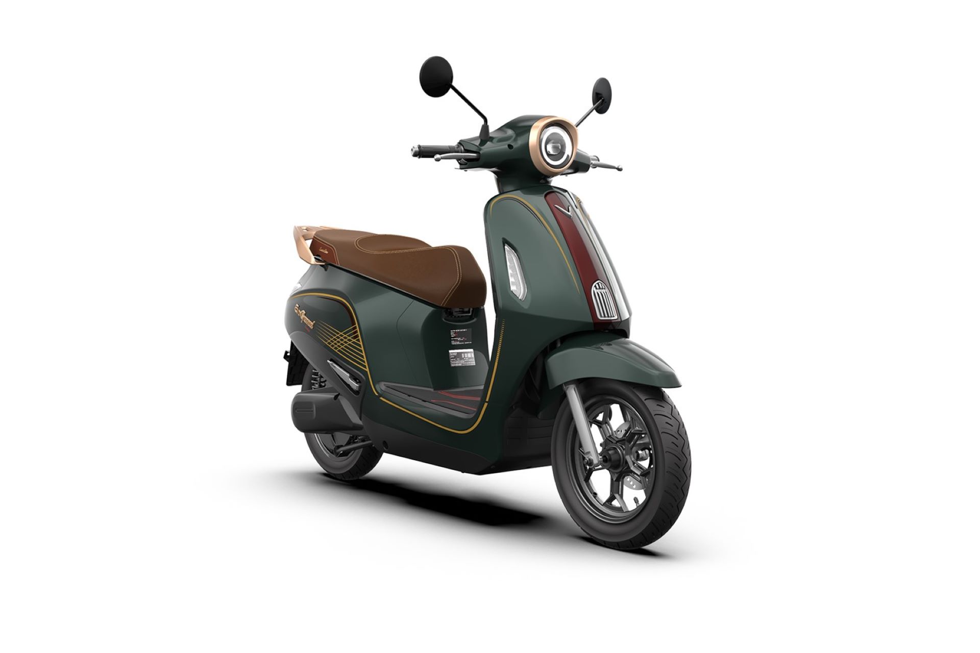 Evo Grand Limited: Cốp rộng, đi xa tới 262 km, nhiều tiện ích