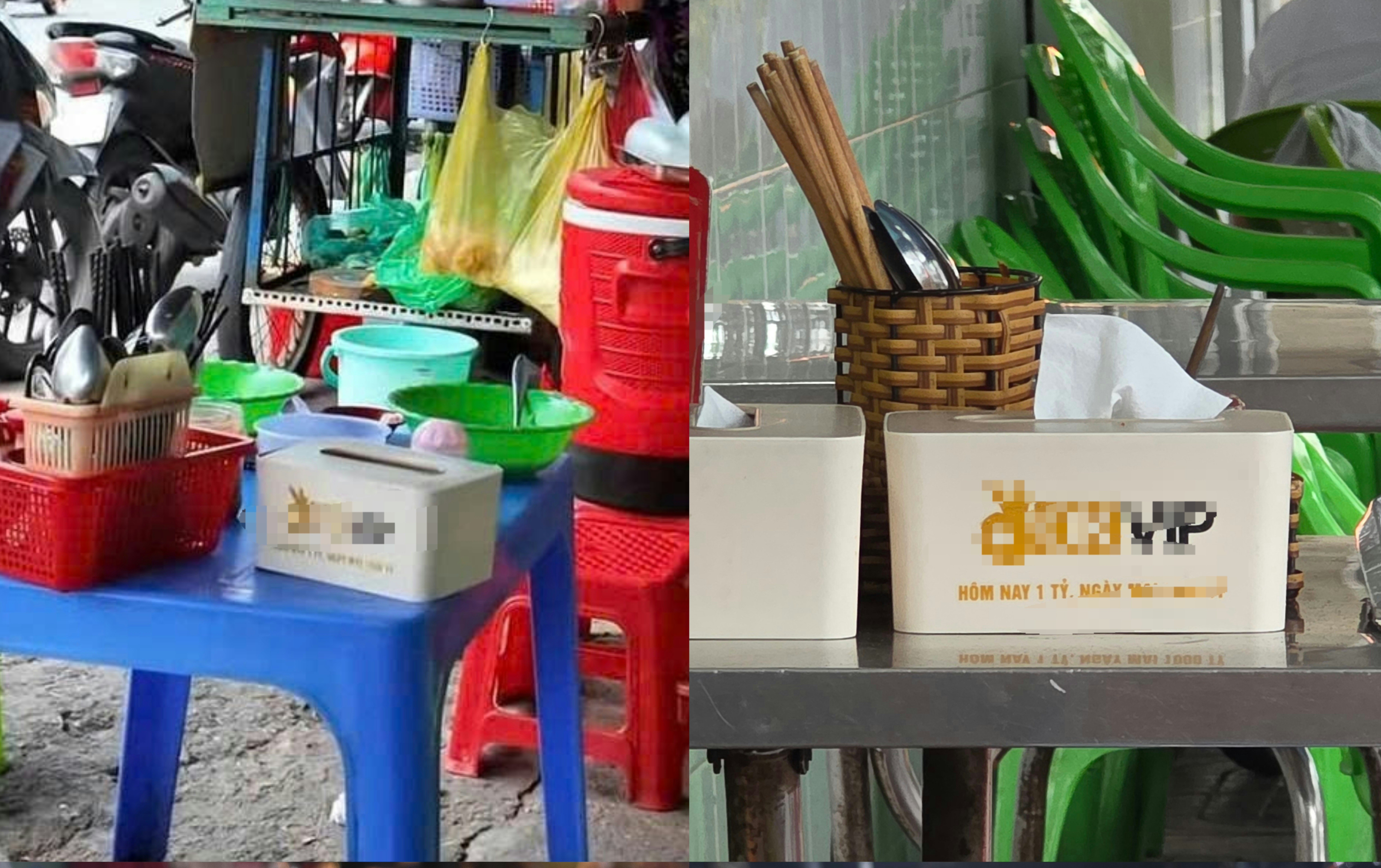 Quảng cáo cờ bạc len vào quán ăn qua những món đồ miễn phí