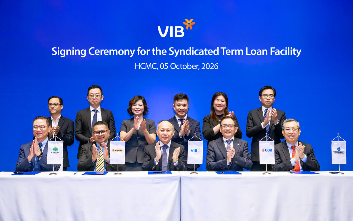 VIB huy động 285 triệu USD, hướng tới 1 tỷ USD vốn quốc tế