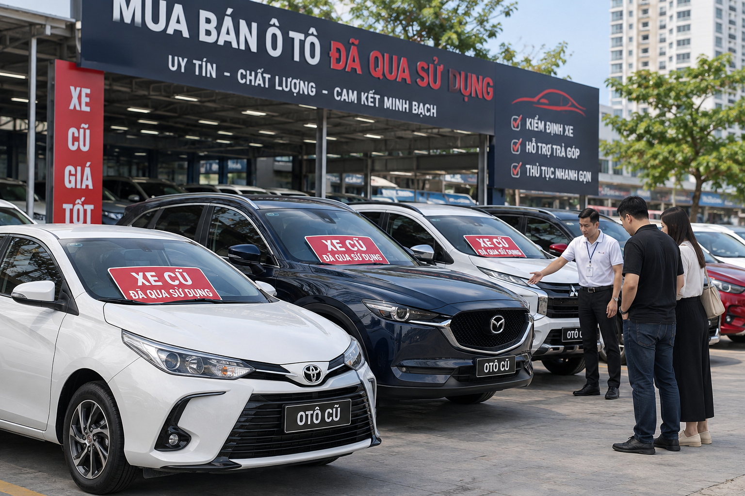 Xe mới ngày càng rẻ, ô tô cũ có còn là món hời cho người Việt