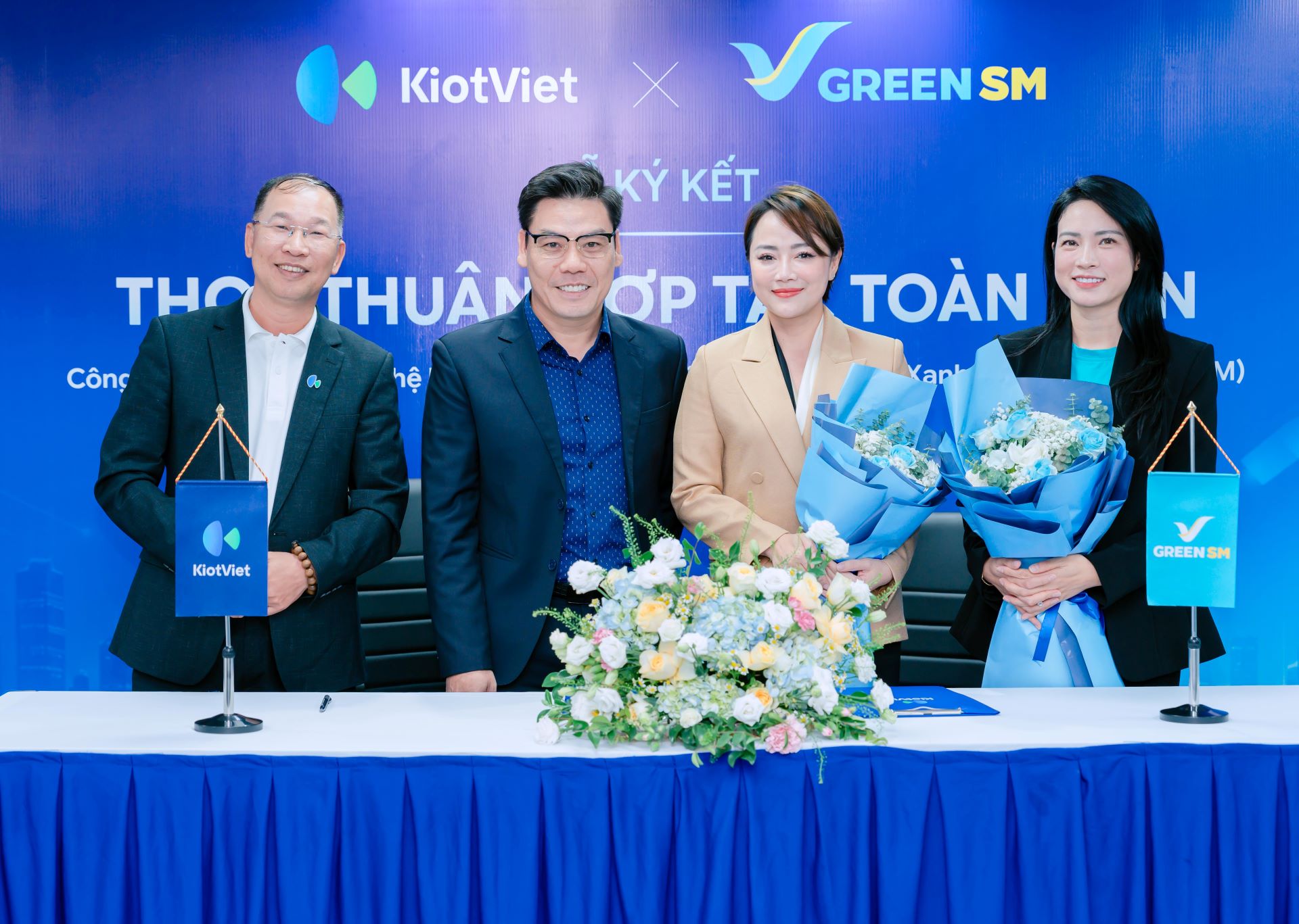 Green SM và KiotViet ký kết hợp tác chiến lược, mở rộng hệ sinh thái kinh doanh và giao nhận xanh