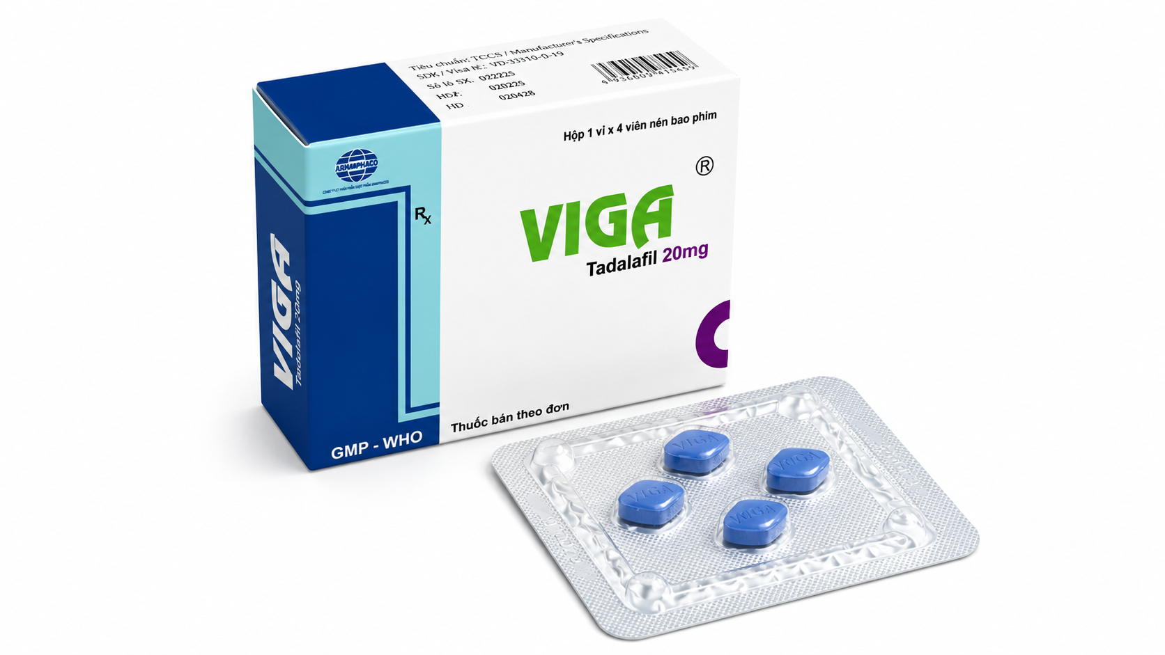 Hà Nội thu hồi thuốc Viga không đạt tiêu chuẩn chất lượng