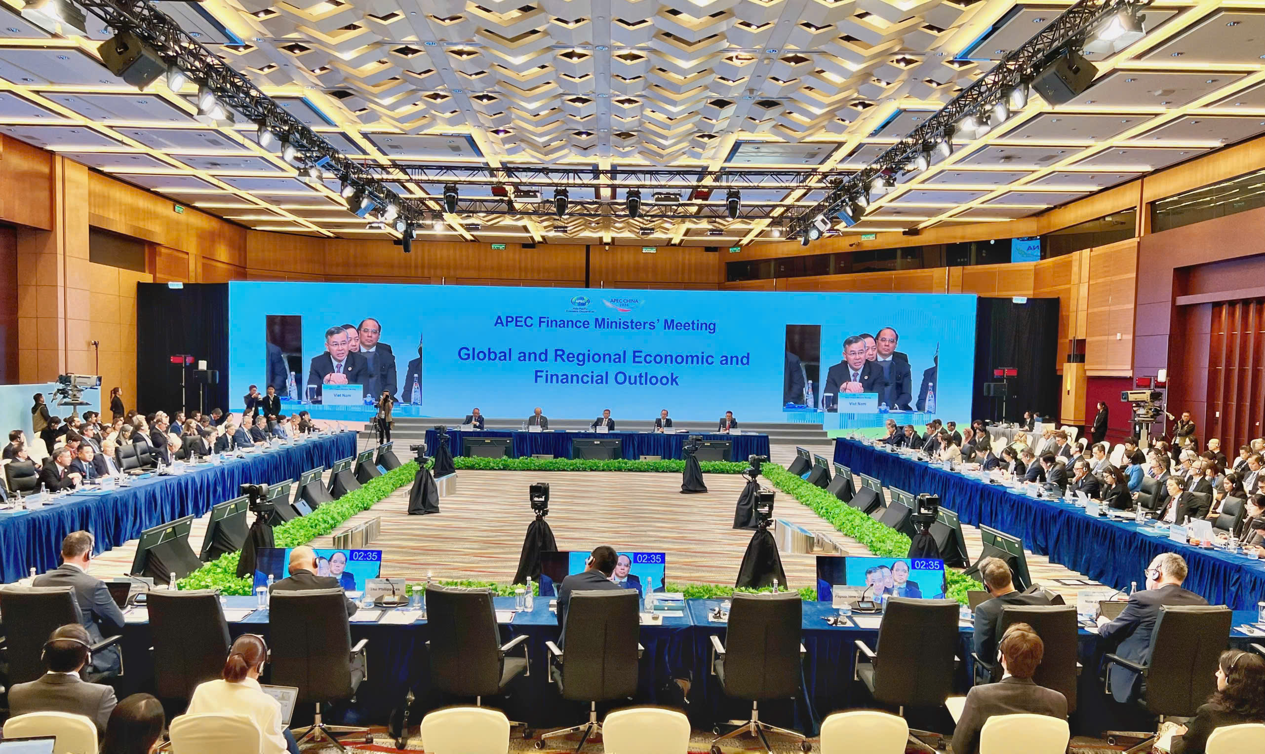 Hội nghị Bộ trưởng Tài chính APEC lần thứ 33 Kinh tế vĩ mô là trọng tâm đối thoại chính sách hàng đầu