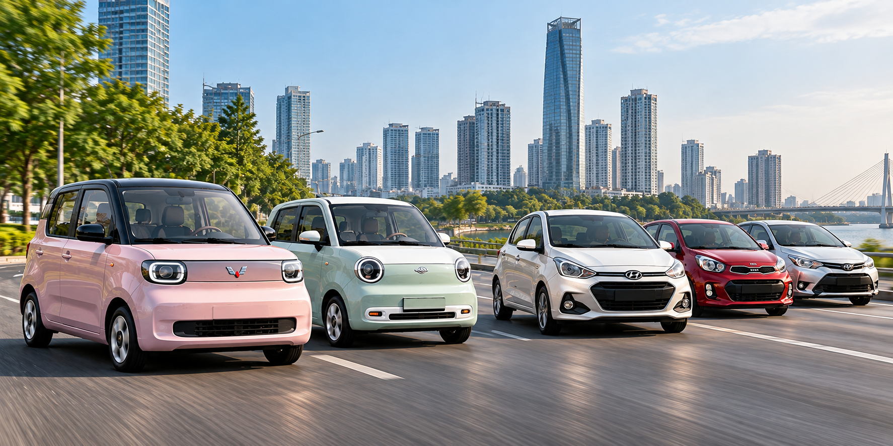 300 triệu đồng mua ô tô gì, xe điện mini mới hay xe xăng đã qua sử dụng