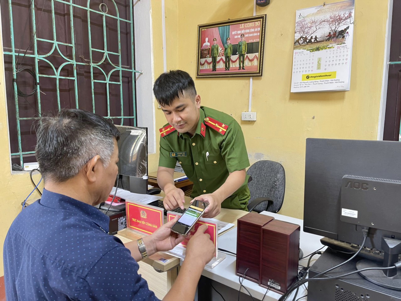 Được giảm lệ phí khi đăng ký cư trú qua Cổng dịch vụ công trực tuyến