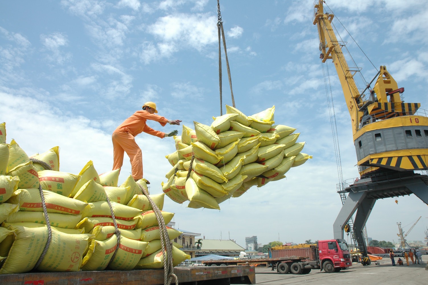 Giá trị xuất khẩu gạo Việt tăng hơn 30%
