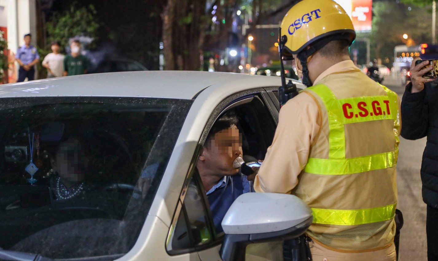 Hà Nội 18.310 trường hợp vi phạm nồng độ cồn trong quý I2023